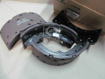 Колодки гальмівні барабан задние Hyundai Hd35/hd75 -10 (вир-во Mobis) Hyundai/Kia/Mobis 5830545A62