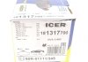 Комплект гальмівних колодок (дискових) ICER 181317700 (фото 5)