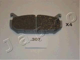 Колодки тормозные дисковые задні Mazda Xedos 6, MX-6, 626 1.8- 2.0 (91-02) / Ford USA Probe II 2.0,2.5 (92-98) JAPKO 51307