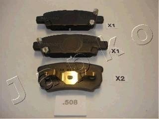 Колодки тормозные дисковые задні Mitsubishi Lancer, Outlander/Jeep Compass, Patriot, Caliber, Avenger (03-) JAPKO 51508