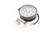 Фара LED кругла 42W, 14 ламп, 116*137,5мм, 3080Lm вузький промінь 12/24V 6000K (LITLEDA,) JUBANA 453701049 (фото 4)