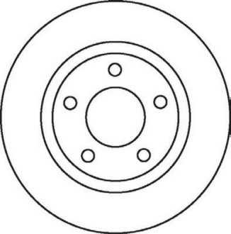 Тормозной диск Jurid 562060JC (фото 1)
