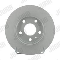 Диск тормозной Зад. Opel: Astra, Combo, Corsa, Meriva, Zafira (к-т 2 диска цена за 1шт.) Jurid 562072JC
