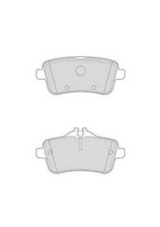 Brake Pad Set, disc brake Jurid 573466J