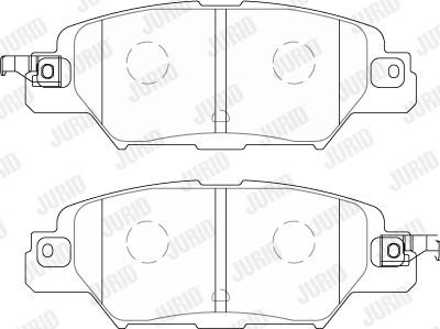 KLOCKI HAM./TYЈ/ MAZDA CX-3 15- Jurid 573858J