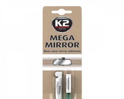 MEGA MIRROR 6ml клей для дзеркала заднього виду 60сек. х24 K2 B110