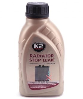 Герметик для радіатора (жидкий) / TURBO RADIATOR STOP LEAK 400ML K2 ET2311