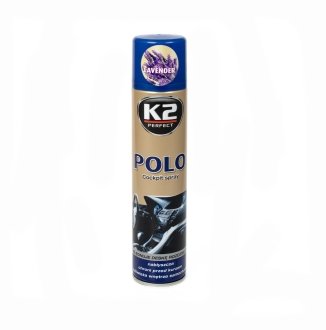 Поліроль для торпедо "лаванда" / PERFECT POLO COCKPIT SPRAY 300ML LAVENDER K2 K403LA (фото 1)