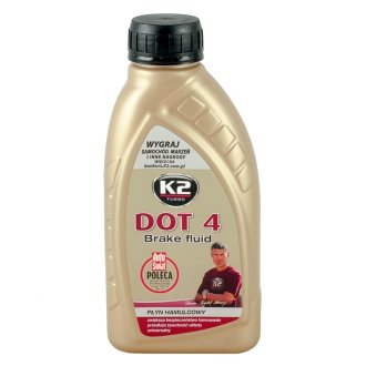 DOT 4 500ml Гальмівна рідина х12 K2 T1041