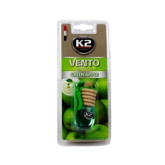 Автомобільний ароматизатор (освіжувач) повітря "зелене яблуко", блістер / VINCI VENTO GREEN APPLE 8ML K2 V451 (фото 1)