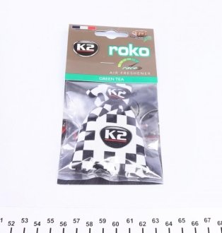 Автомобільний ароматизатор (освіжувач) повітря "зеленый чай" / VINCI ROKO RACE GREEN TEA 25G K2 V822R (фото 1)