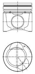 Поршень двигуна KOLBENSCHMIDT 40074600