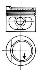 Поршень VAG 81,26 KOLBENSCHMIDT 93872610