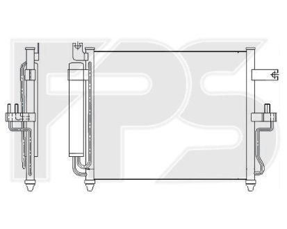 Конденсатор кондиціонера Корея FP 32 K300-X