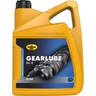 Олива трансмісійна GEARLUBE GL-4 80W 5л KROON OIL 01323 (фото 1)