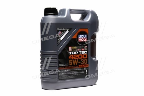 Олива моторна TOP TEC 4200 5W-30 (Каністра 5л) LIQUI MOLY 7661/8973 (фото 1)