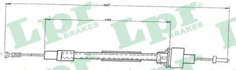 Трос сцепление LPR C0094C