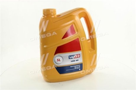 Олива моторна SL (LUXOIL S.LUX) SAE 10W-40 API SG/SF (Канистра 4л) LUXE 117