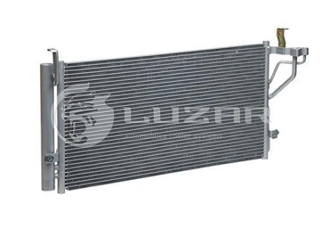 Радіатор кондиционера Sonata 2.0/2.4/2.7 (98-) с ресивером АКПП/МКПП LUZAR LRAC 08384
