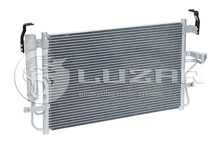 Радіатор кондиционера Elantra 2.0 (00-) АКПП/МКПП с ресивером LUZAR LRAC 08D2