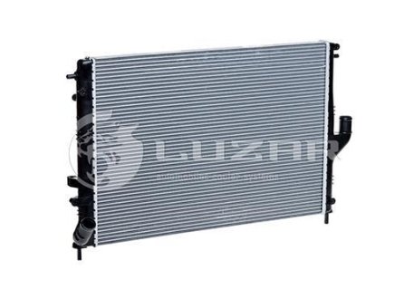 Радіатор охлаждения Logan 1.4,1.6 (08-) / Duster 1.6/2.0 (10-) АКПП (алюм-паян) LUZAR LRc 09198 (фото 1)