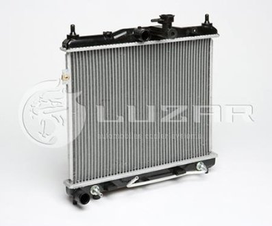 Радіатор охлаждения (алюм) Getz 1.1/1.3/1.4/1.6 (02-) АКПП LUZAR LRc HUGz02235
