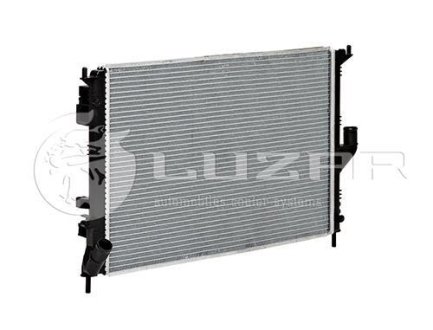 Радіатор охлаждения Logan МКПП (08-) 1,4/1,6 с конд (алюм) LUZAR LRc ReLo08139