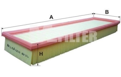 - фильтр воздушный M-FILTER K 219