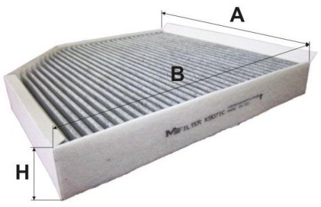 Фільтр салона M-FILTER K9071C