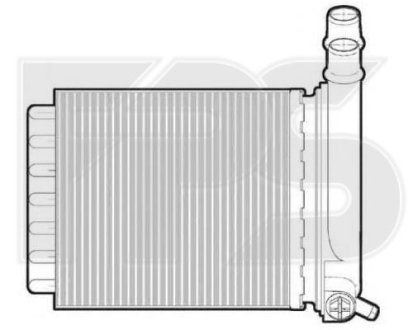 Радиатор пічки MAGNETI MARELLI FP 26 N53-X (фото 1)