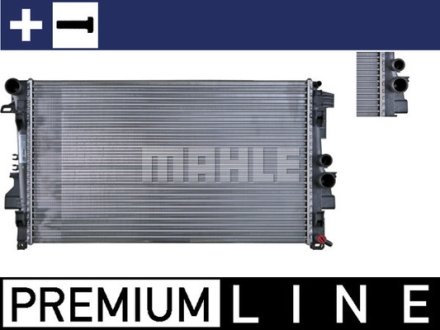 Радиатор охолодження MAHLE MAHLE / KNECHT CR 608 000P