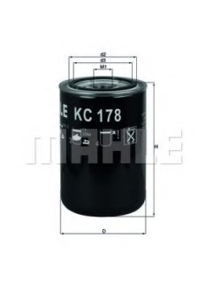 Паливний фільтр MAHLE / KNECHT KC 178