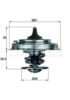 Термостат MAHLE / KNECHT TX 34 87 D