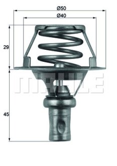 Термостат MAHLE / KNECHT TX 66 91 D