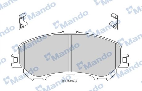 Колодки гальмові дискові передние MANDO MBF015287