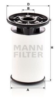 Фільтр паливний -FILTER MANN PU 7014 Z