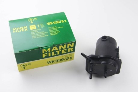 Фільтр паливний -FILTER MANN WK 939/8 X (фото 1)