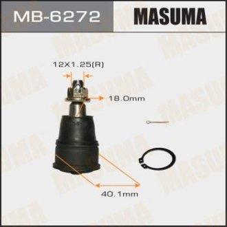 Опора шаровая нижняя Honda CR-V, FR-V (-08) MASUMA MB6272 (фото 1)