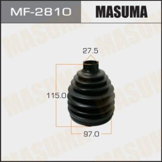 Пыльник ШРУСа зовнішній(пластик)+спецхомут Nissan X-Trail (00-13) MASUMA MF2810