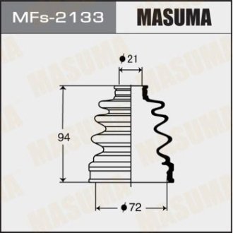 Пыльник ШРУСа внутреннего Subaru Forester, Impreza, Legacy (-06) силікон MASUMA MFs2133 (фото 1)