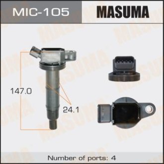 Котушка зажигания Toyota Camry, RAV 4 2.0, 2.4 (-11) MASUMA MIC105 (фото 1)