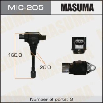 Котушка зажигания MASUMA MIC205