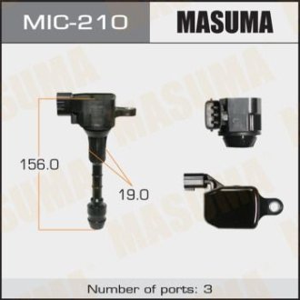 Котушка зажигания MASUMA MIC210