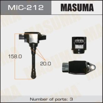 Котушка зажигания MASUMA MIC212