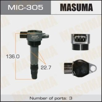 Котушка зажигания MASUMA MIC305