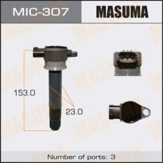 Котушка зажигания Mitsubishi Pajero 3.0 (07-) MASUMA MIC307