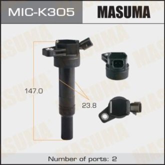 Котушка зажигания Hyundai Creta, Elantra, Sonata, Tucson 2.0 (15-) MASUMA MICK305