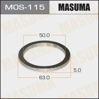 Кільце глушителя графитовое MASUMA MOS115