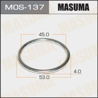 Кільце глушителя (45x54.5x4) MASUMA MOS137