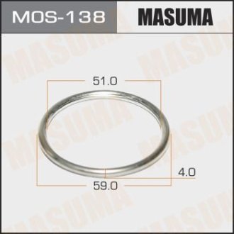 Кільце глушителя MASUMA MOS138